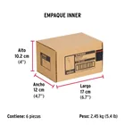 Bolsa con 6 taquetes arpón 3/8' x 5', FIERO 6