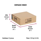 Bolsa con 4 taquetes expansivos de 5/16' con tornillo, FIERO 6