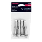 Bolsa con 4 taquetes expansivos de 3/8' con tornillo, FIERO 4