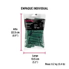 Bolsa con 50 taquetes de plástico 1/2', FIERO 5