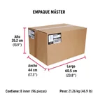 Bolsa con 50 taquetes de plástico 1/2', FIERO 7