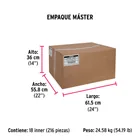 Bolsa con 50 taquetes de plástico 3/8', FIERO 7