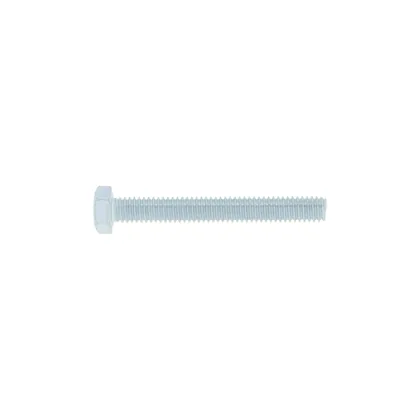 Blíster 4 tornillos máquina 5/16x2-1/2'hexagonal,galvanizado