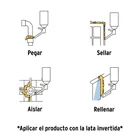 Espuma expansiva de poliuretano, 300 ml, PRETUL 2