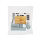 Bolsa con 5 tuercas cople, 1/2' acero galvanizado , FIERO 3
