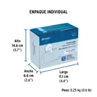 Portarrollo sin cubierta, cromo, FOSET AQUA 5