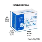 Mezcladora 4' para lavabo, cuello curvo, cartucho cerámico 6