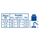 Mezcladora 4' para lavabo, cuello bar, cartucho cerámico 3