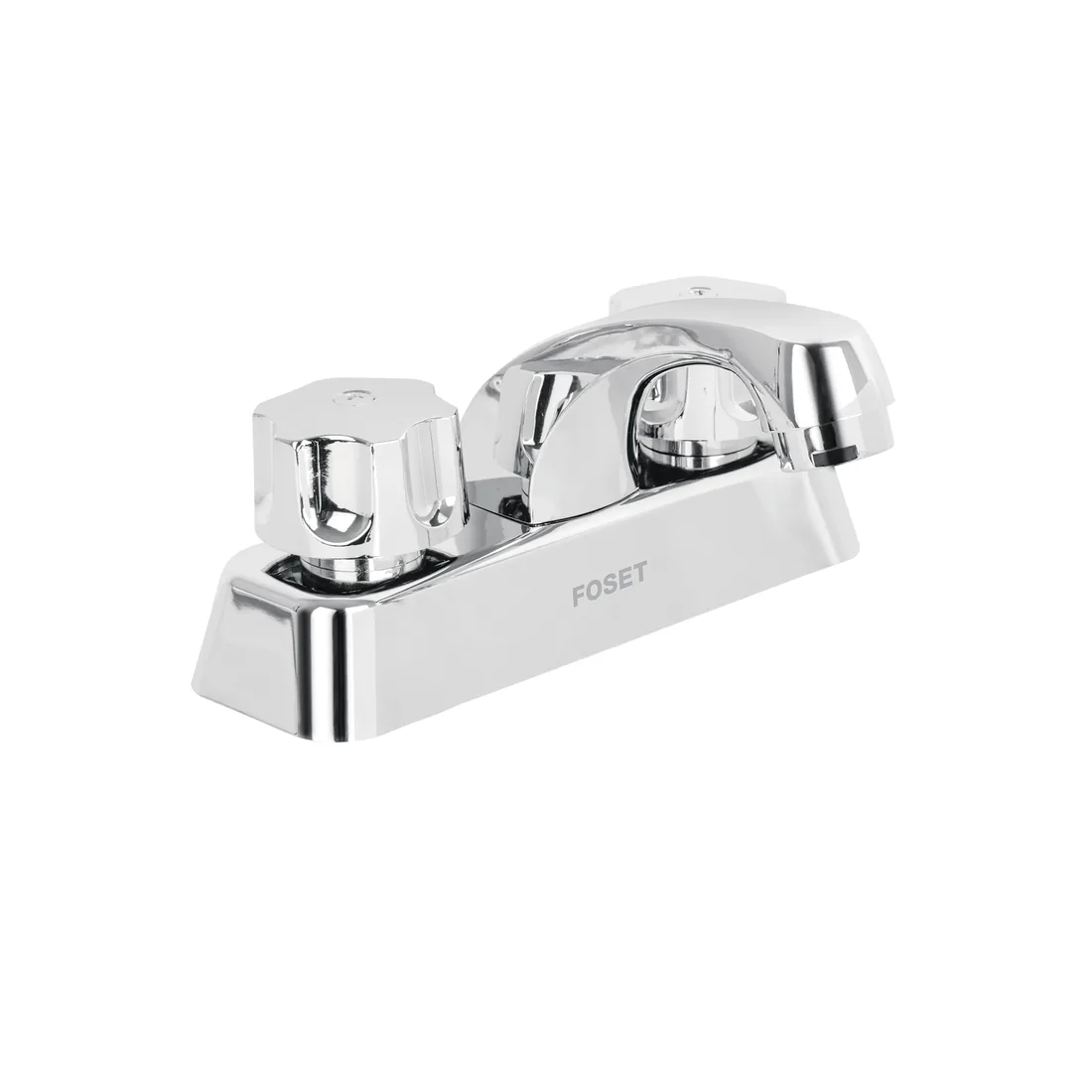 Mezcladora 4' lavabo, ABS, hexagonal, BASIC