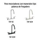 Bolsa con 2 cartuchos cerámicos p/mezcladoras, FOSET 14