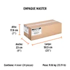 Sellador acrílico de 280 ml, transparente, TRUPER 4
