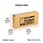 Adaptador de Impacto 3/4' (H) x 1/2' (M), TRUPER 6