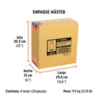 Adaptador de Impacto 3/4' (H) x 1/2' (M), TRUPER 7
