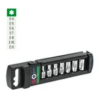 Juego de 7 dados torx cuadro 1/4', TRUPER 2