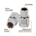 Dado de 11 mm, 6 puntas, cuadro 1/2', TRUPER 2