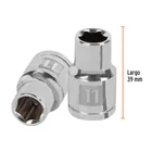 Dado de 11 mm, 6 puntas, cuadro 1/2', TRUPER 3