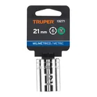 Dado de 21 mm, 6 puntas, cuadro 1/2', TRUPER 4