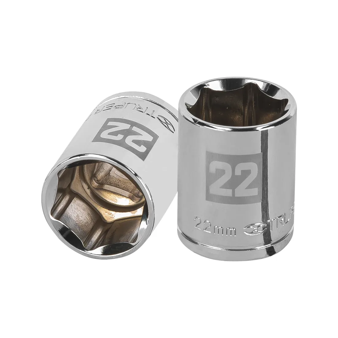 Dado de 22 mm, 6 puntas, cuadro 1/2', TRUPER
