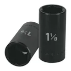 Dado largo impacto de 1-1/8', 6 puntas, cuadro 1/2', TRUPER 1