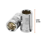 Dado de 7/16', 6 puntas, cuadro 3/8', TRUPER 3