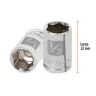 Dado de 1/2', 6 puntas, cuadro 3/8', TRUPER 3