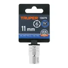 Dado de 11 mm, 6 puntas, cuadro 3/8', TRUPER 4