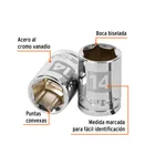 Dado de 14 mm, 6 puntas, cuadro 3/8', TRUPER 2