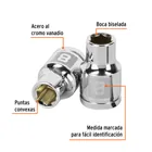 Dado de 8 mm, 6 puntas, cuadro 3/8', TRUPER 2