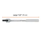 Mango articulado de 7-1/2' x 13 mm para dados cuadro 3/8' 3