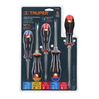 Juego de 5 desarmadores mango Comfort Grip, TRUPER 3