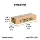 Desarmador cabinet 3/16' x 4' mango Comfort Grip, TRUPER 7