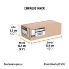 Desarmador de caja 1/4' mango de acetato, TRUPER 6