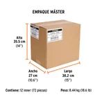 Desarmador de caja 5/16' mango de acetato, TRUPER 6