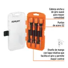 Juego con 6 desarmadores de precisión, TRUPER 2