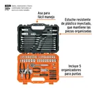 Juego de 119 herramientas 1/4' y 3/8' mixtas para mecánico 3