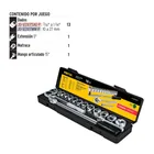 Juego de 16 herramientas 1/2' std para mecánico, PRETUL 2