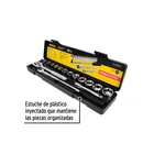 Juego de 16 herramientas 1/2' std para mecánico, PRETUL 3