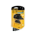 Juego de 13 llaves hexagonales mm, con organizador, PRETUL 4