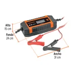 Cargador / mantenedor de 4 A para baterías de 6V/12V, TRUPER 3