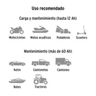 Cargador / mantenedor de 4 A para baterías de 6V/12V, TRUPER 4