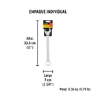 Llave combinada 1' x 290 mm de largo, PRETUL 5