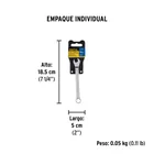 Llave combinada 10 mm x 140 mm de largo, PRETUL 5