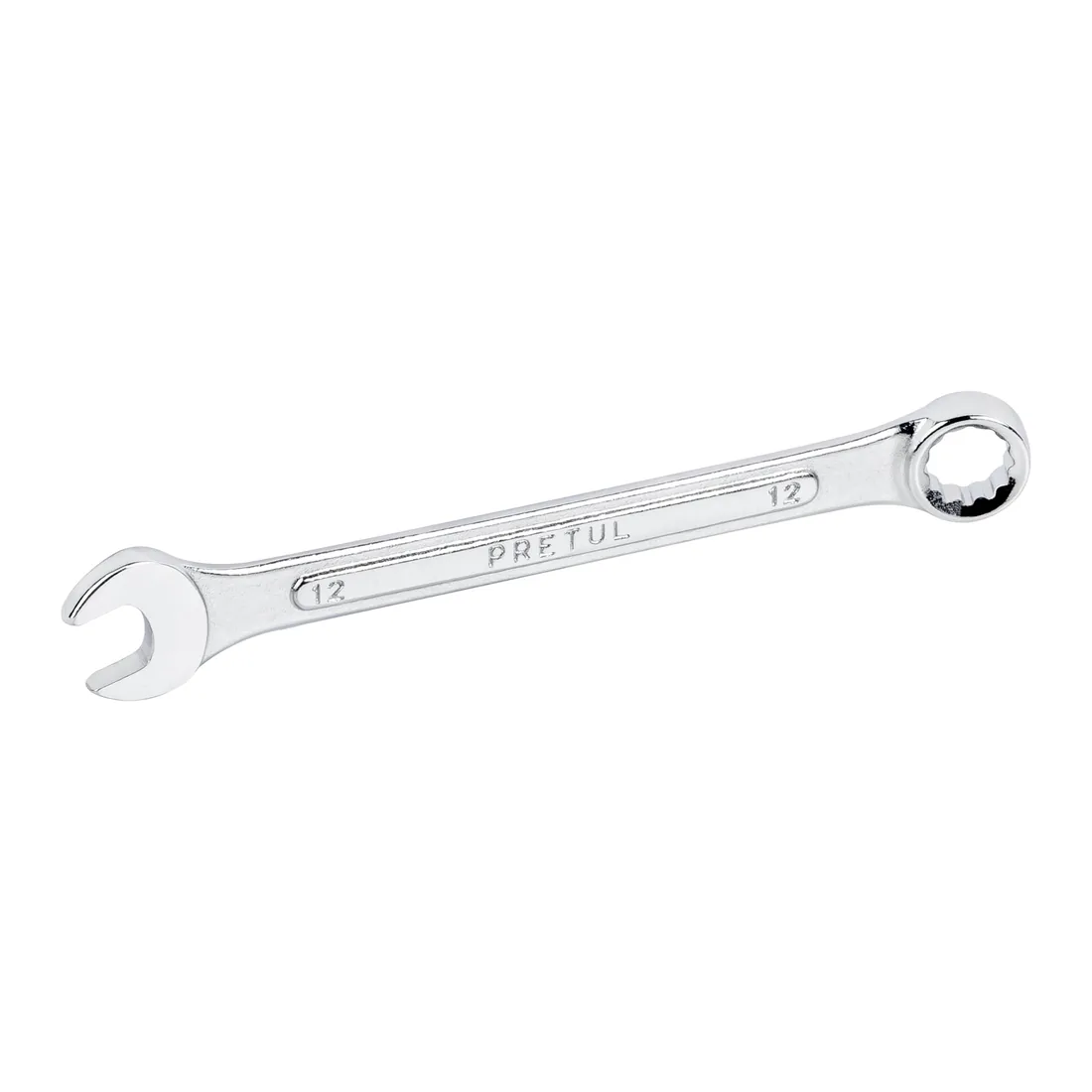 Llave combinada 12 mm x 160 mm de largo, PRETUL