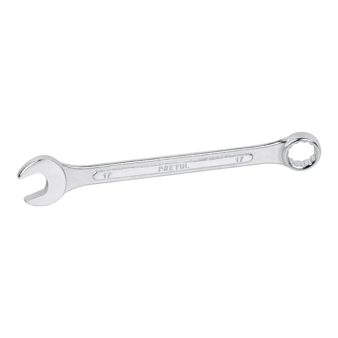 Llave combinada 17 mm x 210 mm de largo, PRETUL