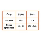 Cargador de baterías 10 A, arrancador de 50A, 12V, TRUPER 3