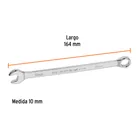Llave combinada extralarga 10 mm x 164 mm de largo, EXPERT 3