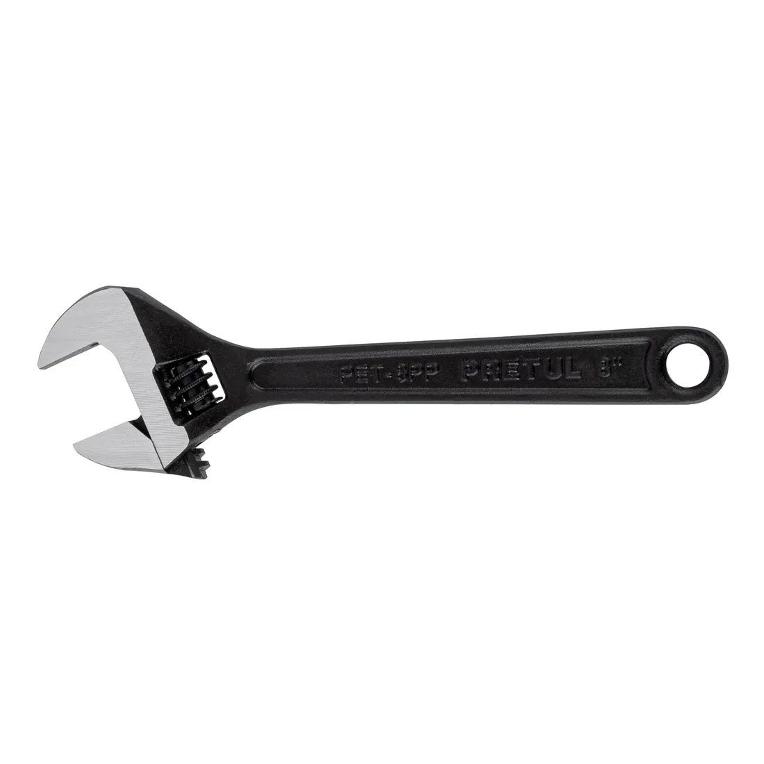 Llave ajustable (perico) 8' pavonada, PRETUL