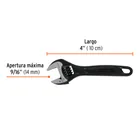 Llave ajustable (perico) 4' profesional pavonada, EXPERT 3
