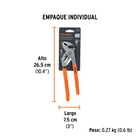Pinza de extensión 8' mango de PVC, TRUPER 5