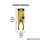 Pinza de punta y corte 6' mango Comfort Grip, PRETUL 5